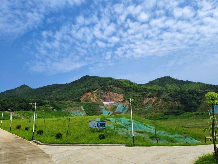 銅山、前山露天采坑復(fù)墾項(xiàng)目完成